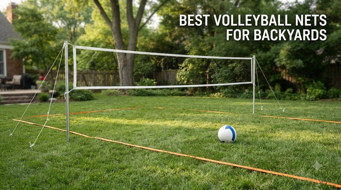Best volleyball nets for backyards