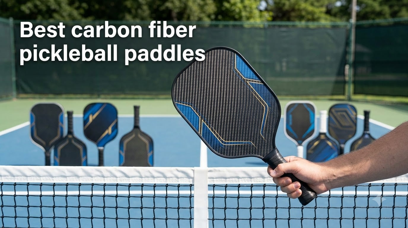 Best carbon fiber pickleball paddles