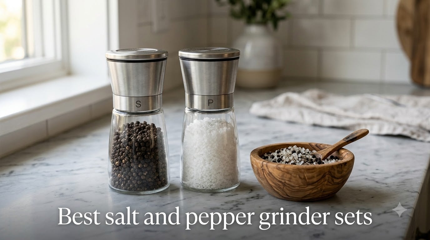 Best salt and pepper grinder sets