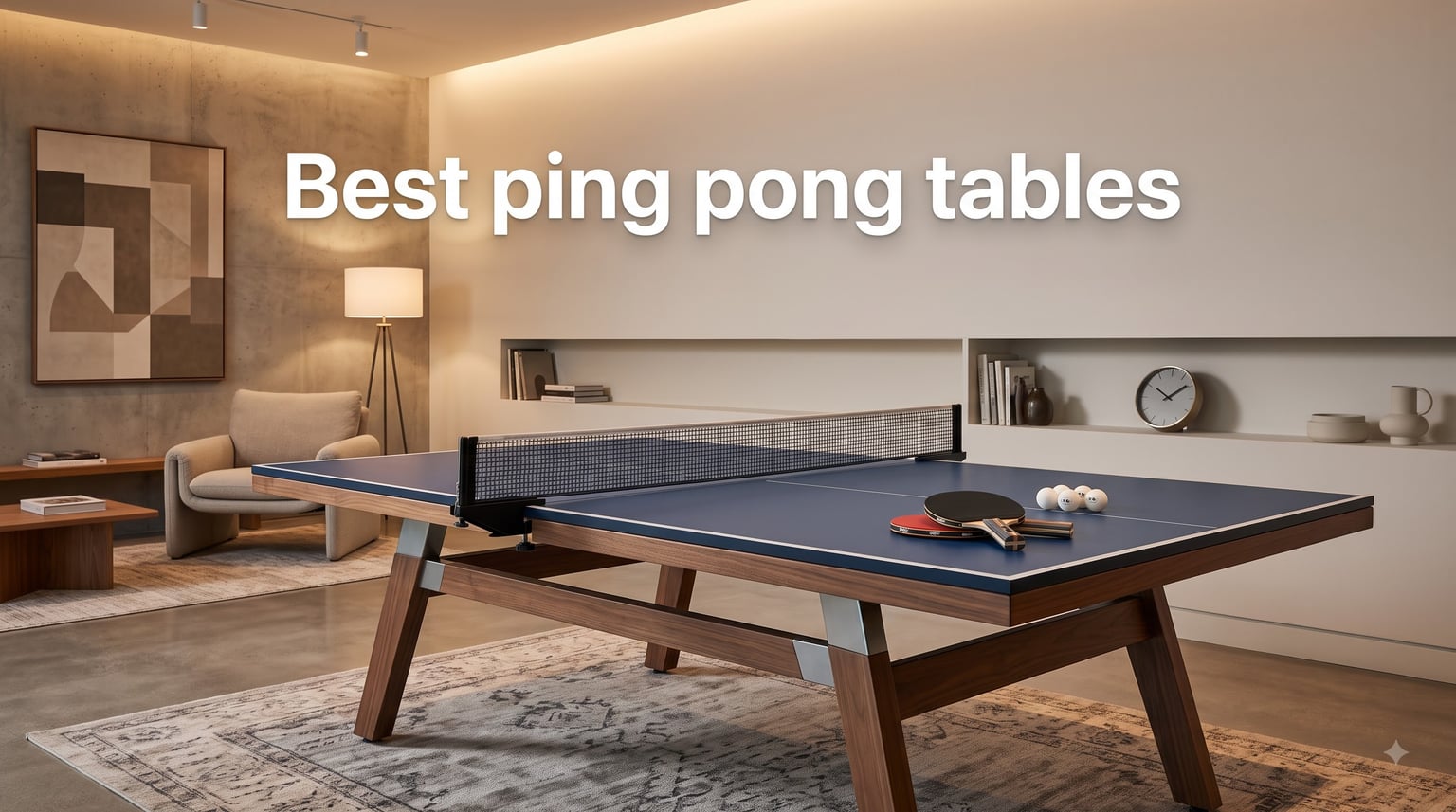 Best ping pong tables
