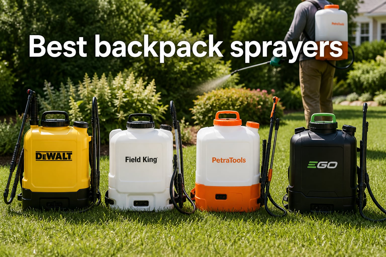 Best backpack sprayers