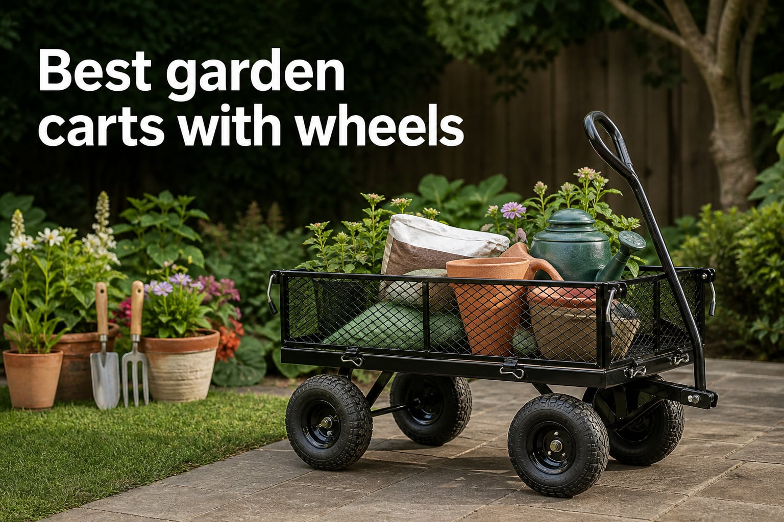 Best garden carts with wheels