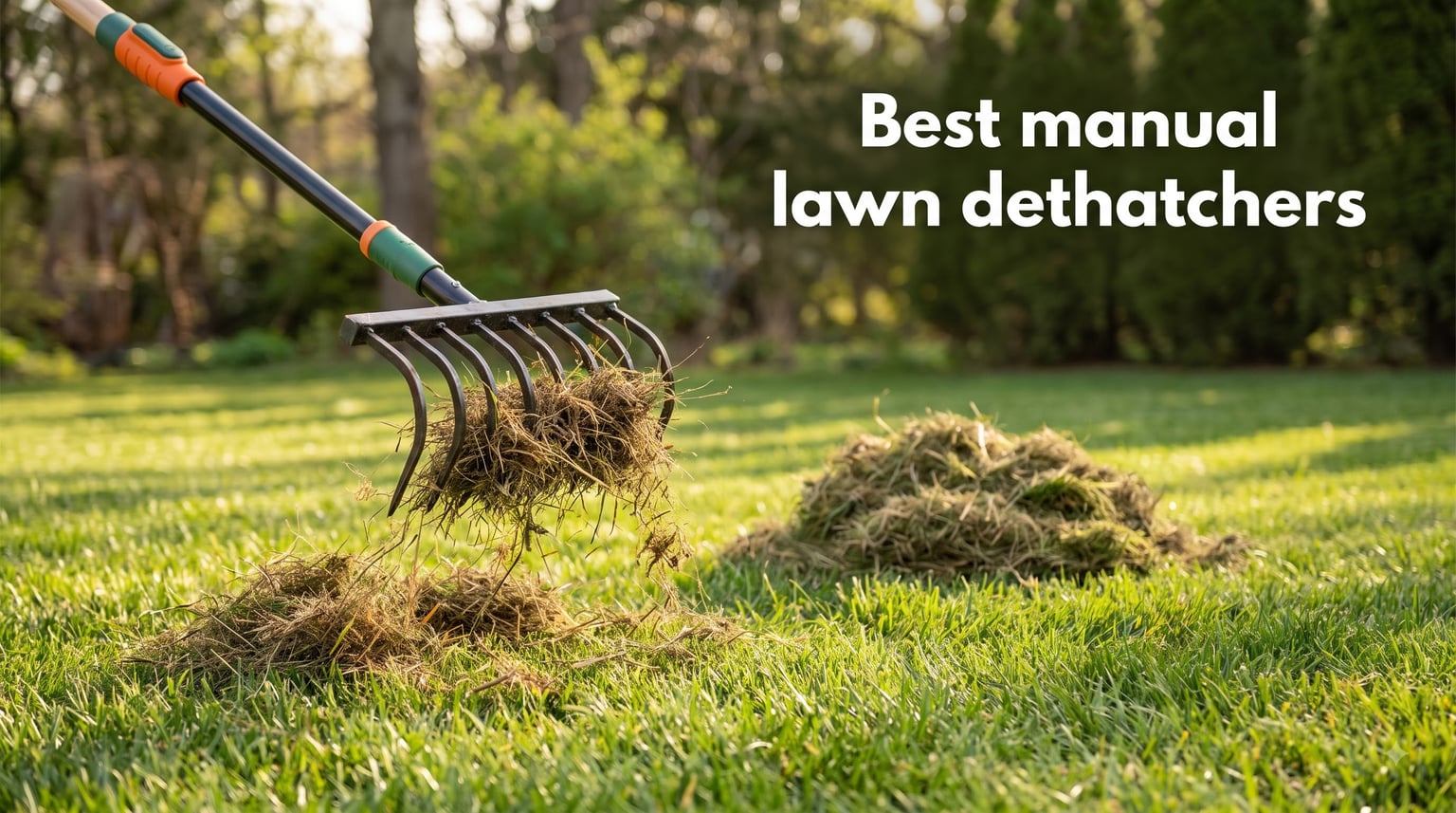 Best manual lawn dethatchers