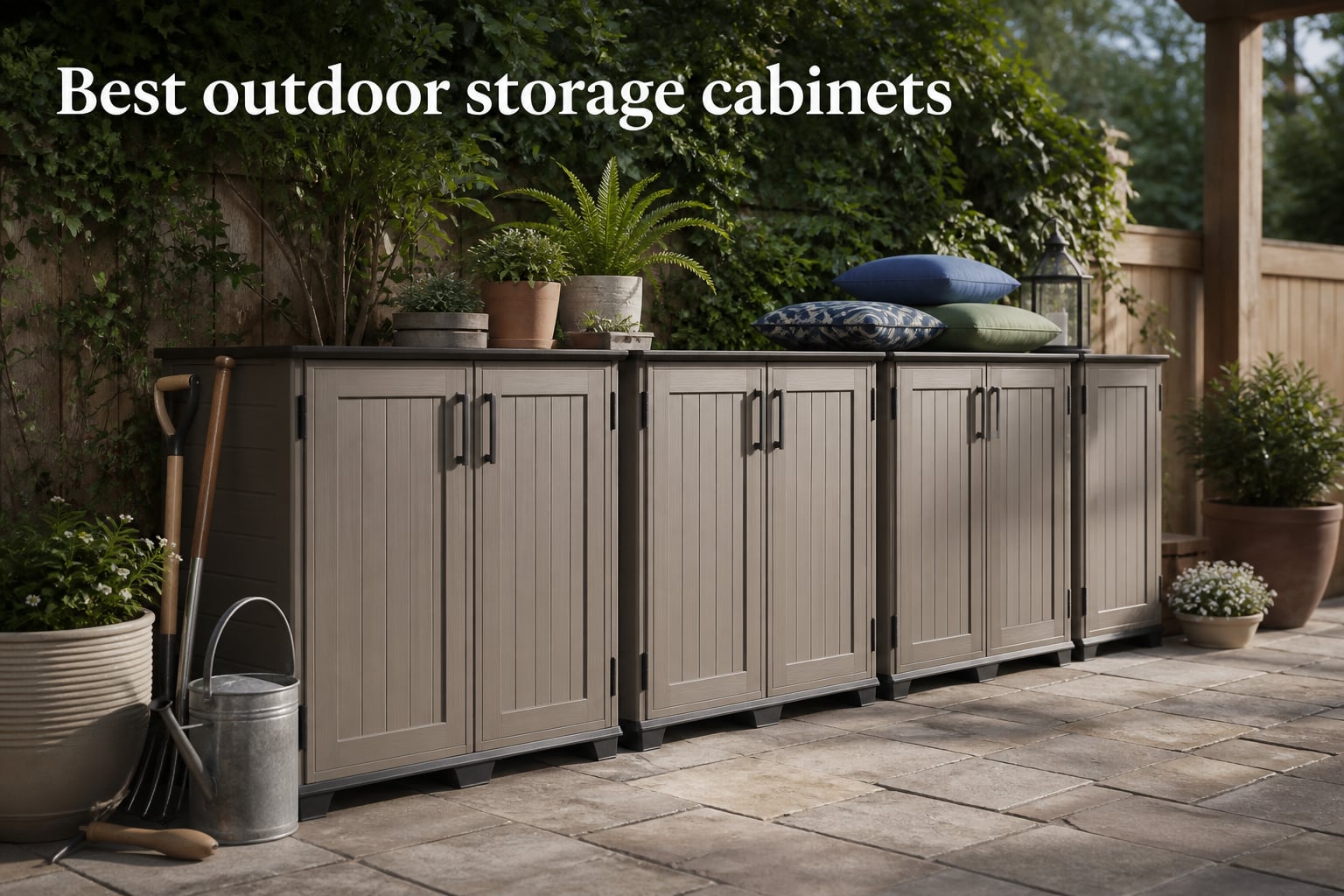 Best outdoor storage cabinets