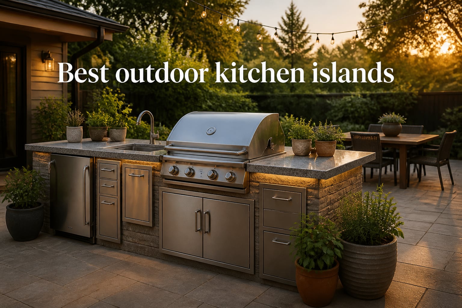 Best outdoor kitchen islands