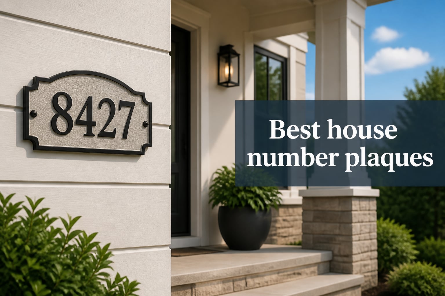 Best house number plaques