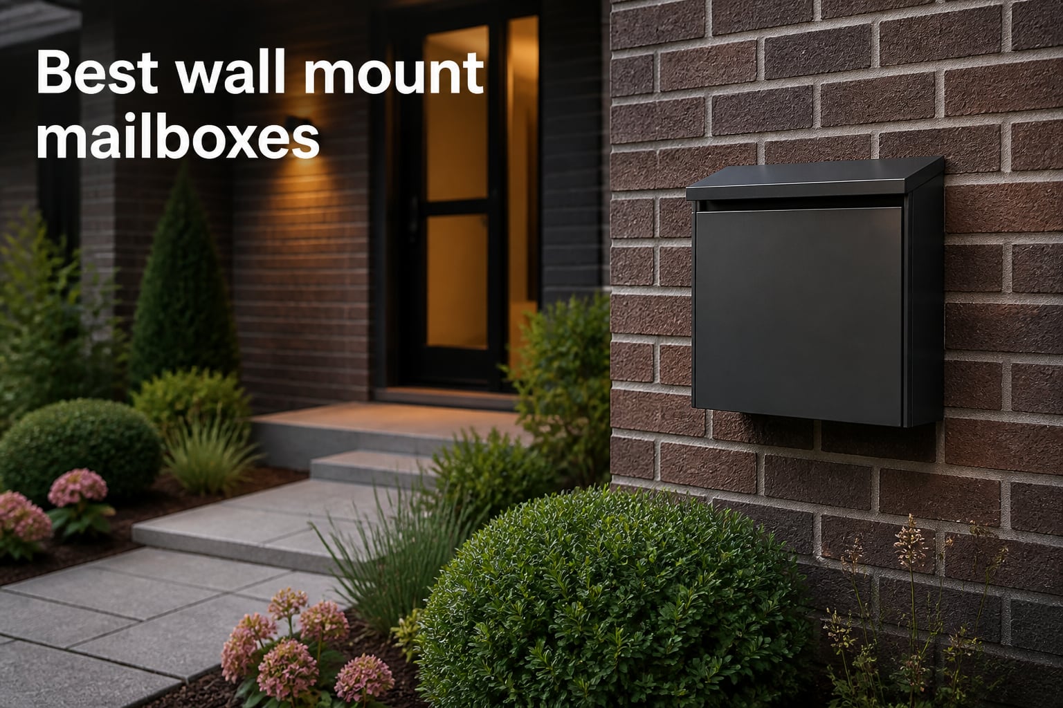 Best wall mount mailboxes