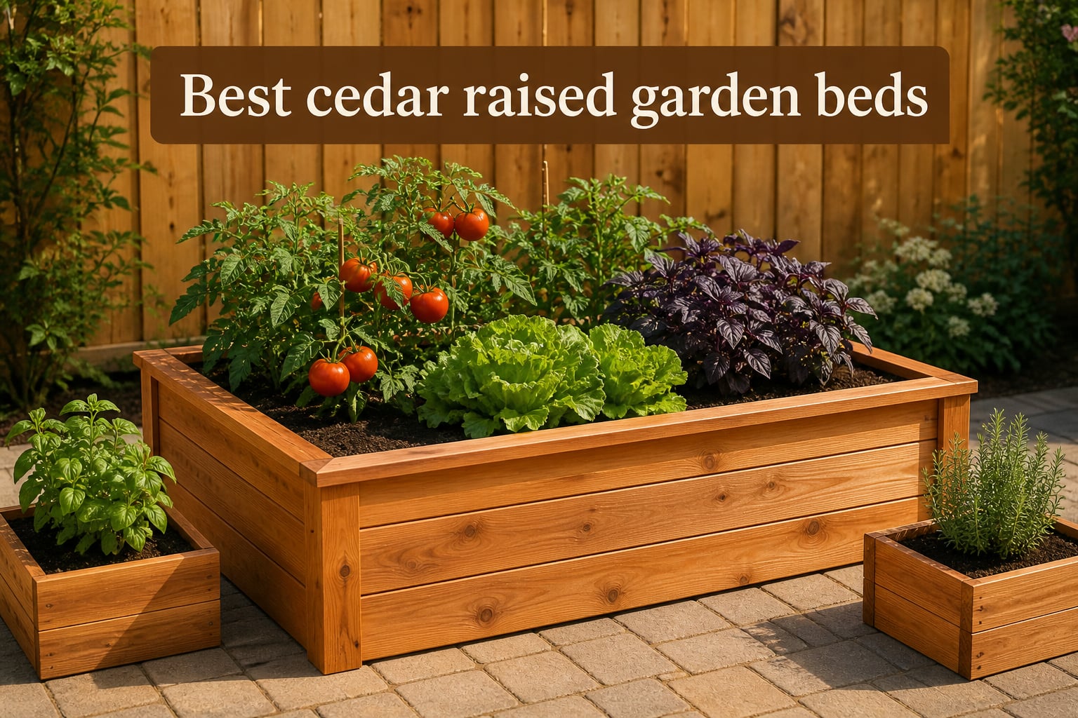 Best cedar raised garden beds