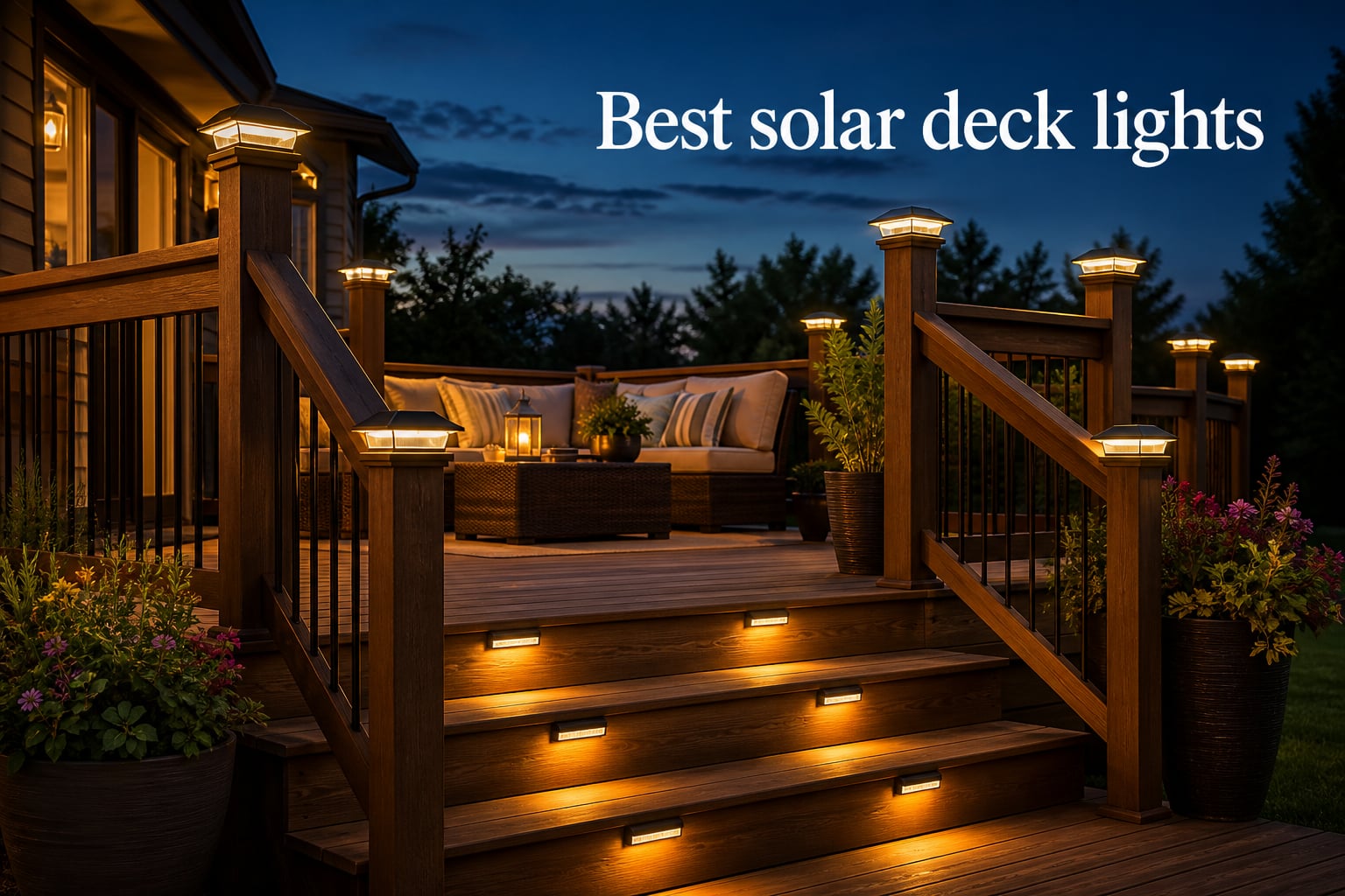 Best solar deck lights