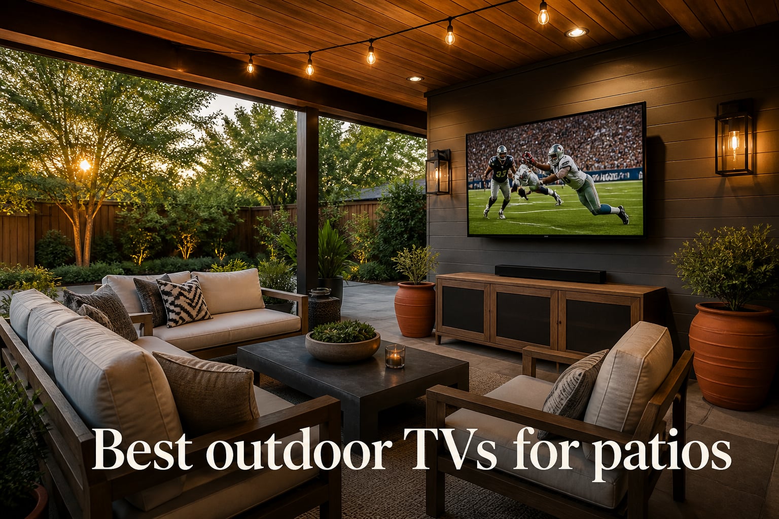 Best outdoor TVs for patios