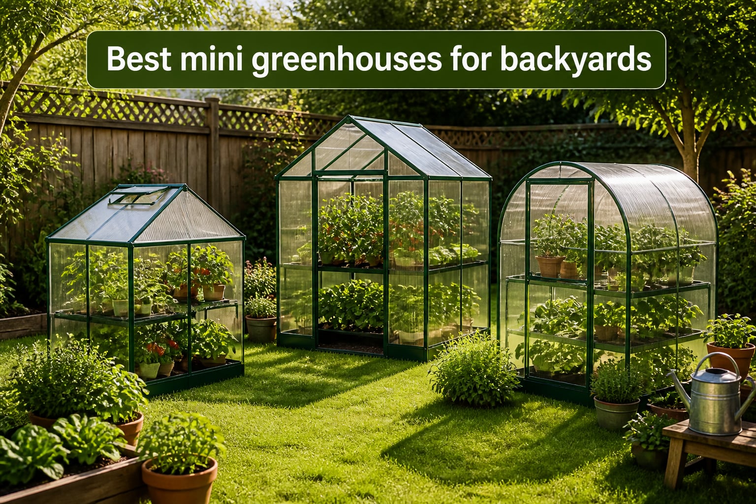 Best mini greenhouses for backyards