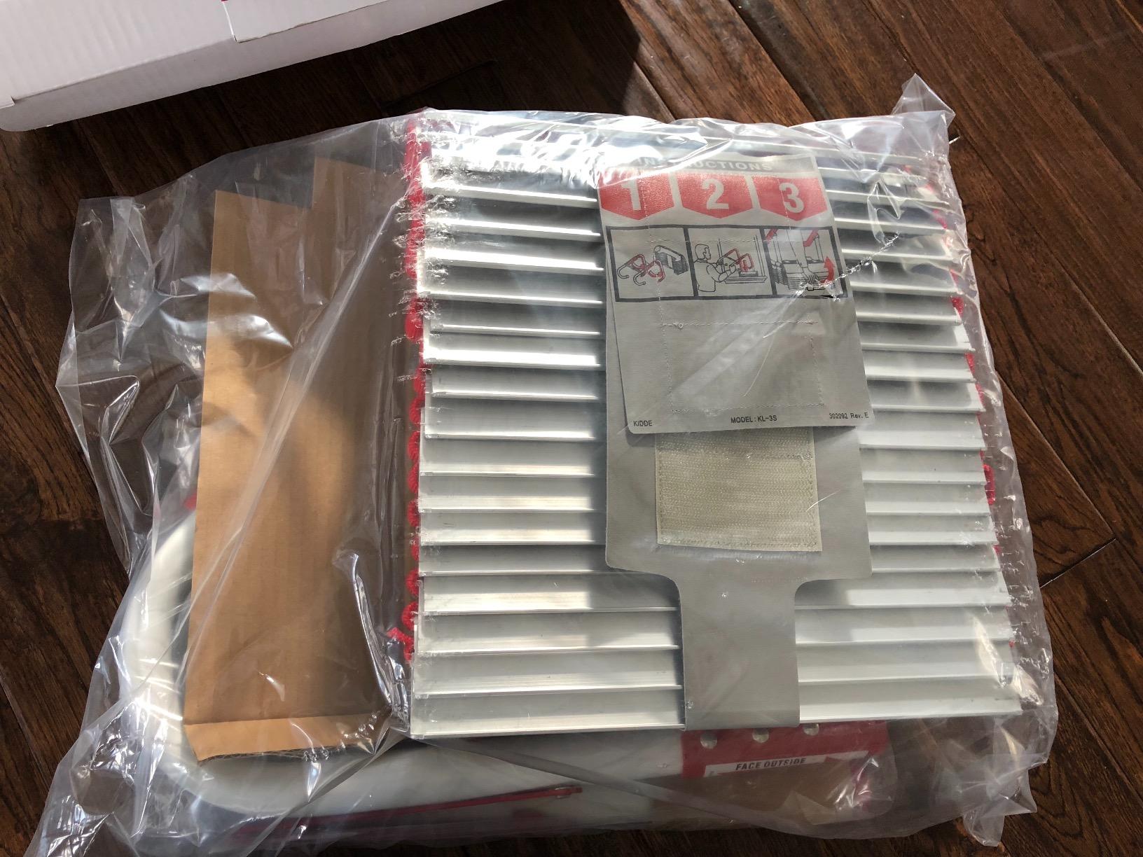 Kidde Fire Escape Ladder, 2-Story Rope Ladder, Extends to 13-Feet, Anti-Slip Rungs customer photo 2