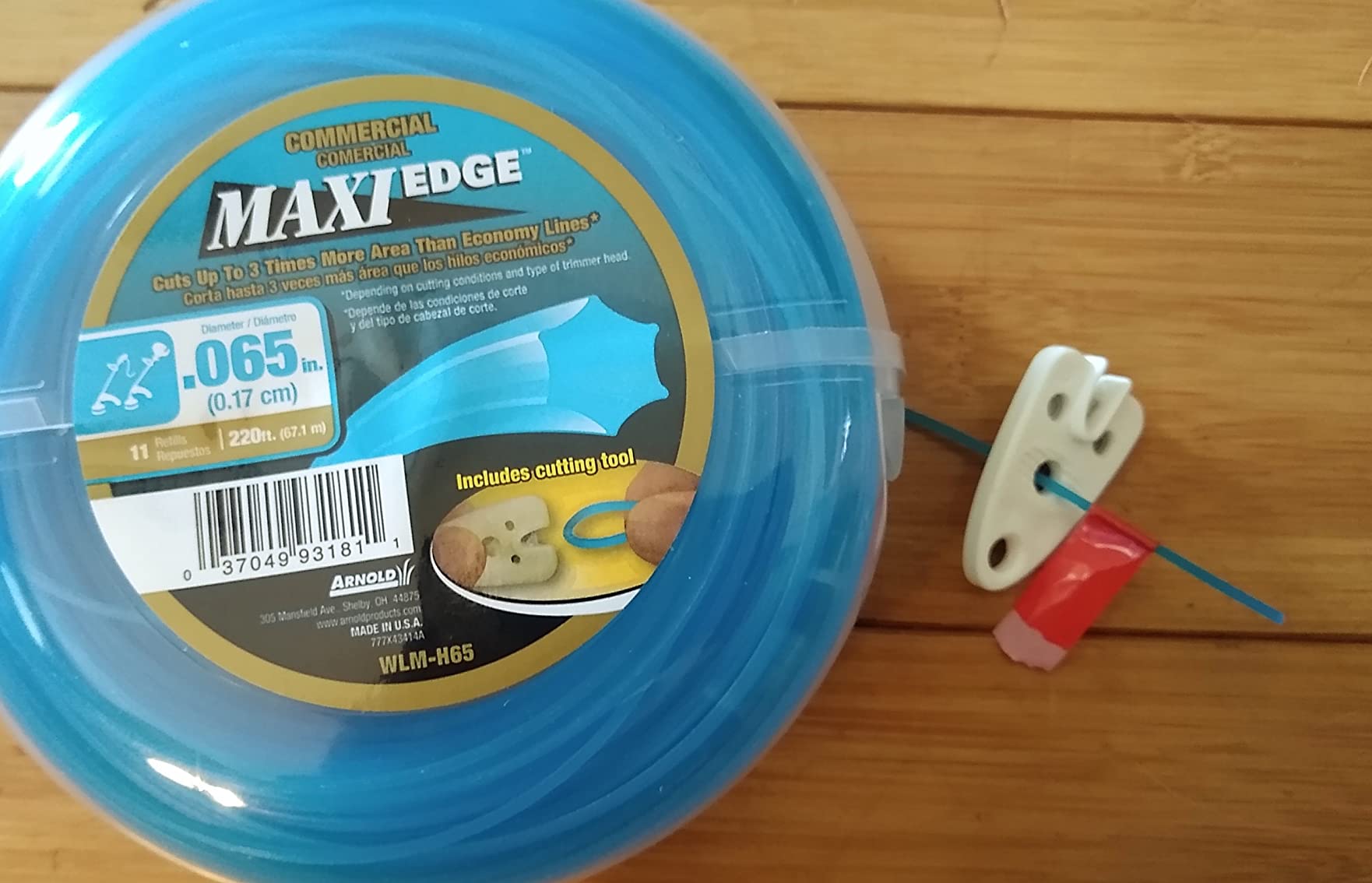 Arnold Maxi-Edge .095-Inch x 200-Foot Commercial Grade String Trimmer Line customer photo 2