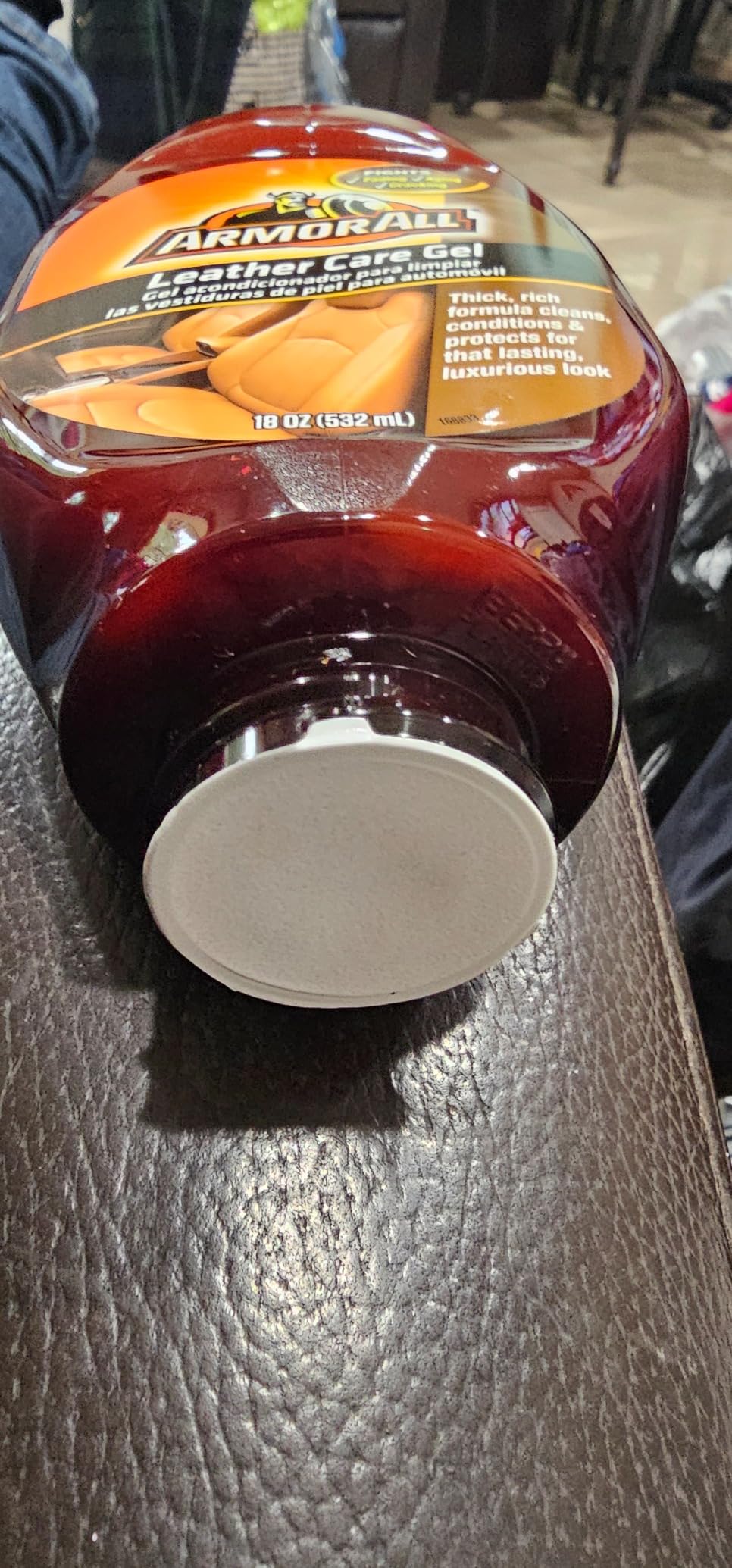 Armor All Car Leather Conditioner Gel, Interior Cleaner for Cars, Trucks and Motorcycles, 18 Fl Oz customer photo 2