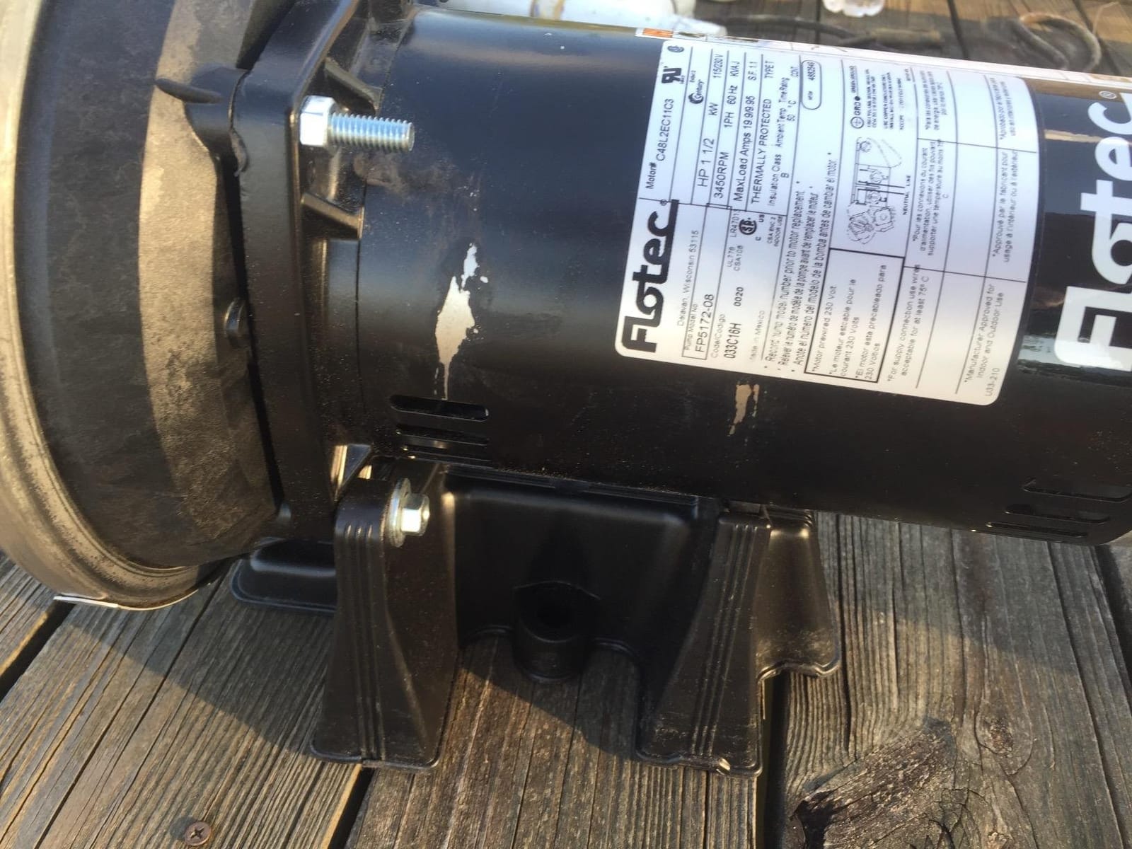 Flotec 1-1/2 HP 4020 gph Thermoplastic Sprinkler Pump customer photo 1