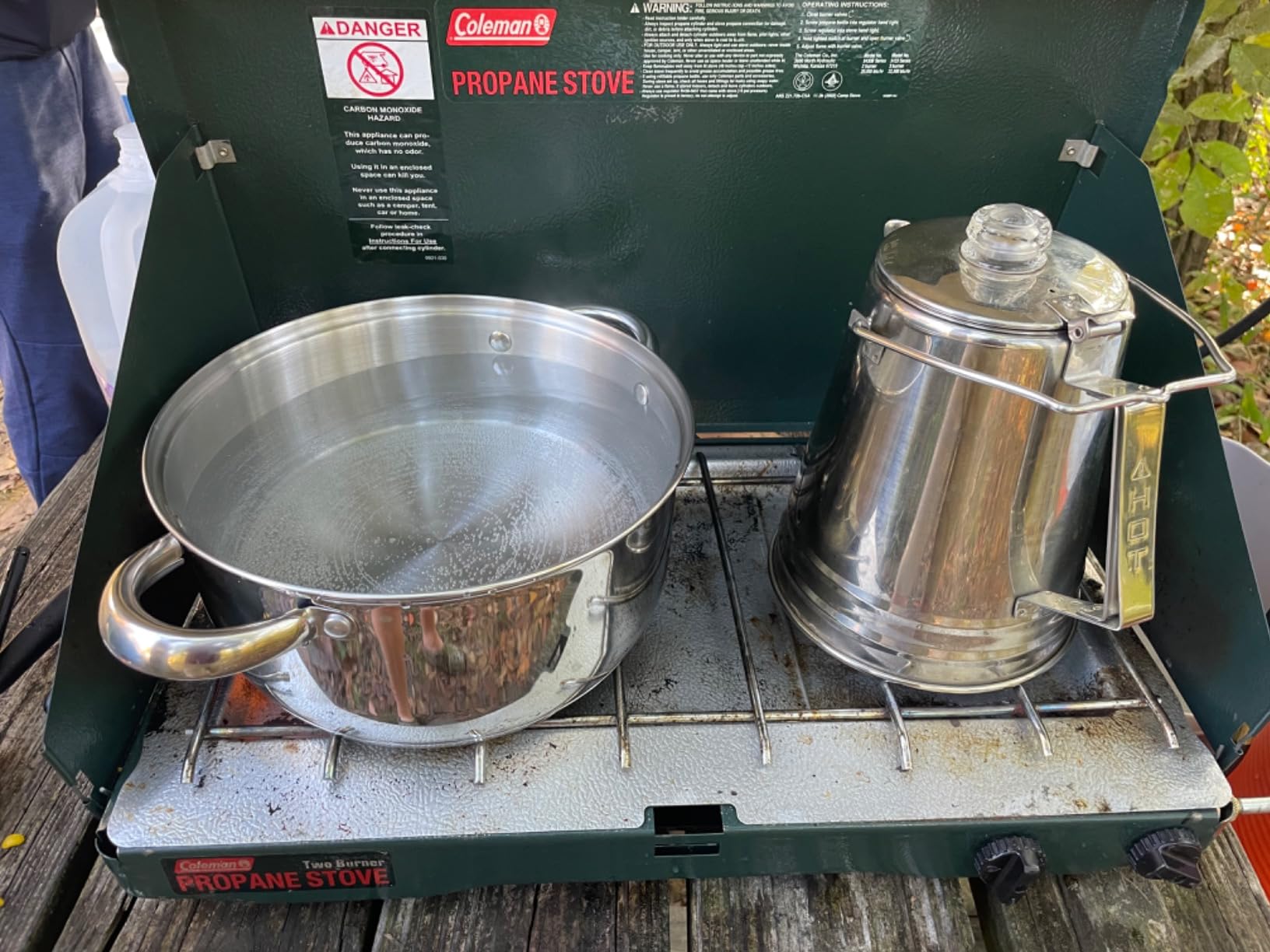 Stansport Stainless Steel Camping Cookware Set - Durable Nesting Mess Kit for Backpacking, Hiking & Outdoor Cooking - Compact Portable Pot & Pan with Carry Bag - Multiple Sizes for Family to Solo Use customer photo 1