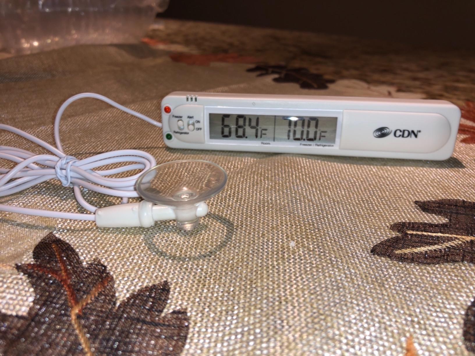 CDN Audio/Visual Refrigerator/Freezer Alarm | Room & Refrigerator/Freezer Monitoring, Alert, 39