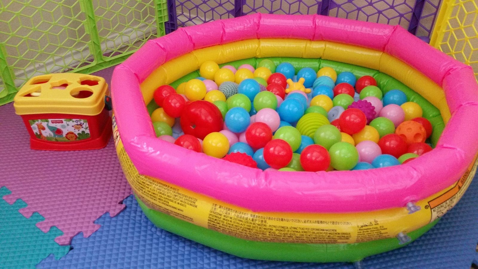 Intex Sunset Glow Baby Pool (34 in x 10 in) customer photo 1