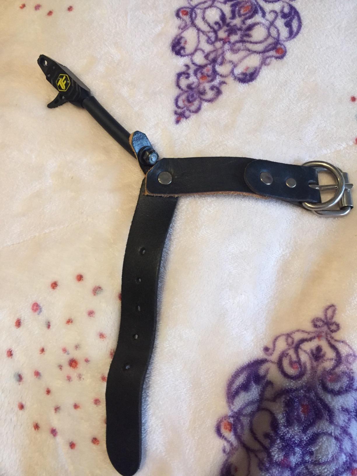 Tru-Fire Patriot Archery Compound Bow Release - Adjustable Black Wrist Strap customer photo 2