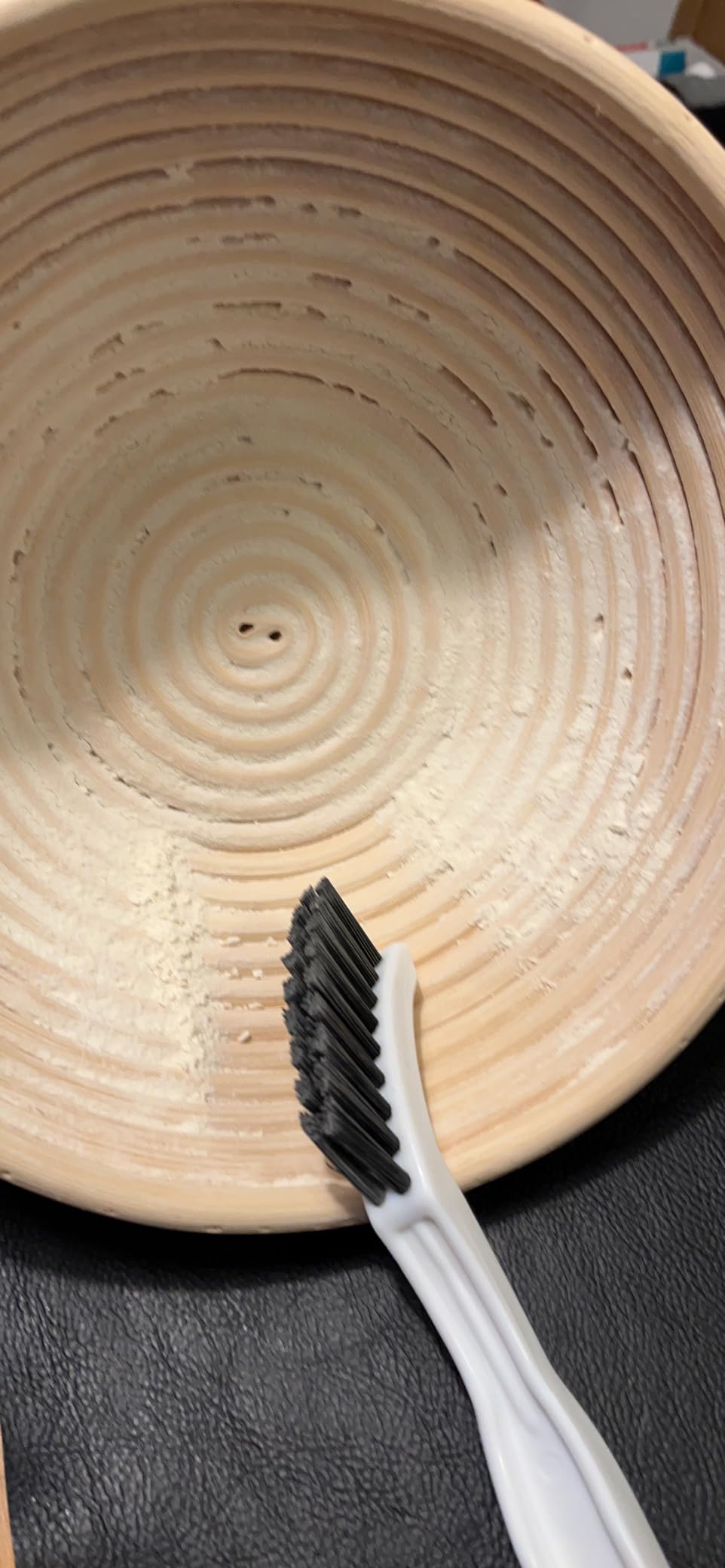 SPARTA Grout Brush with Stiff Nylon Bristles, 8 Inch, White customer photo 2