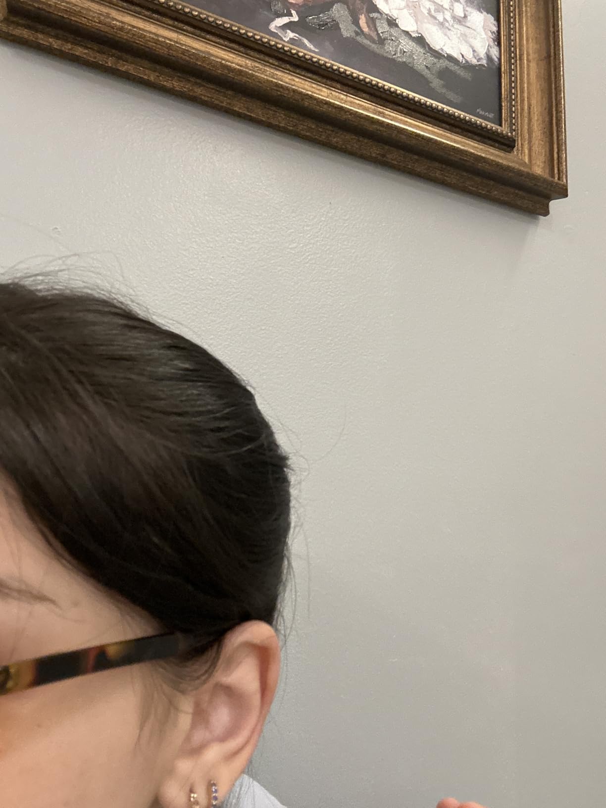 Garnier Nutrisse Ultra Crème Hair Color, Permanent Hair Dye with 100% Gray Coverage, Vegan & Cruelty-Free, 40 Dark Brown (Dark Chocolate), 1 Count customer photo 2