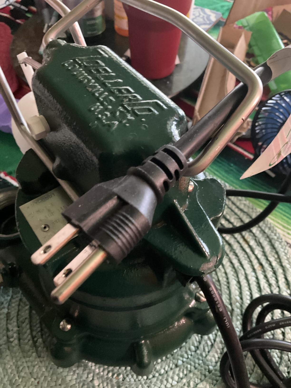 Zoeller M57 Mighty-Mate Submersible Sump Pump - 3/10 HP Cast Iron -115V customer photo 2