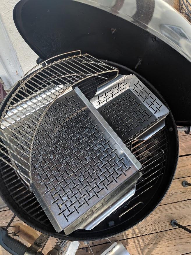 Weber® Deluxe Grilling Basket, Stainless Steel for Gourmet Grilling customer photo 2