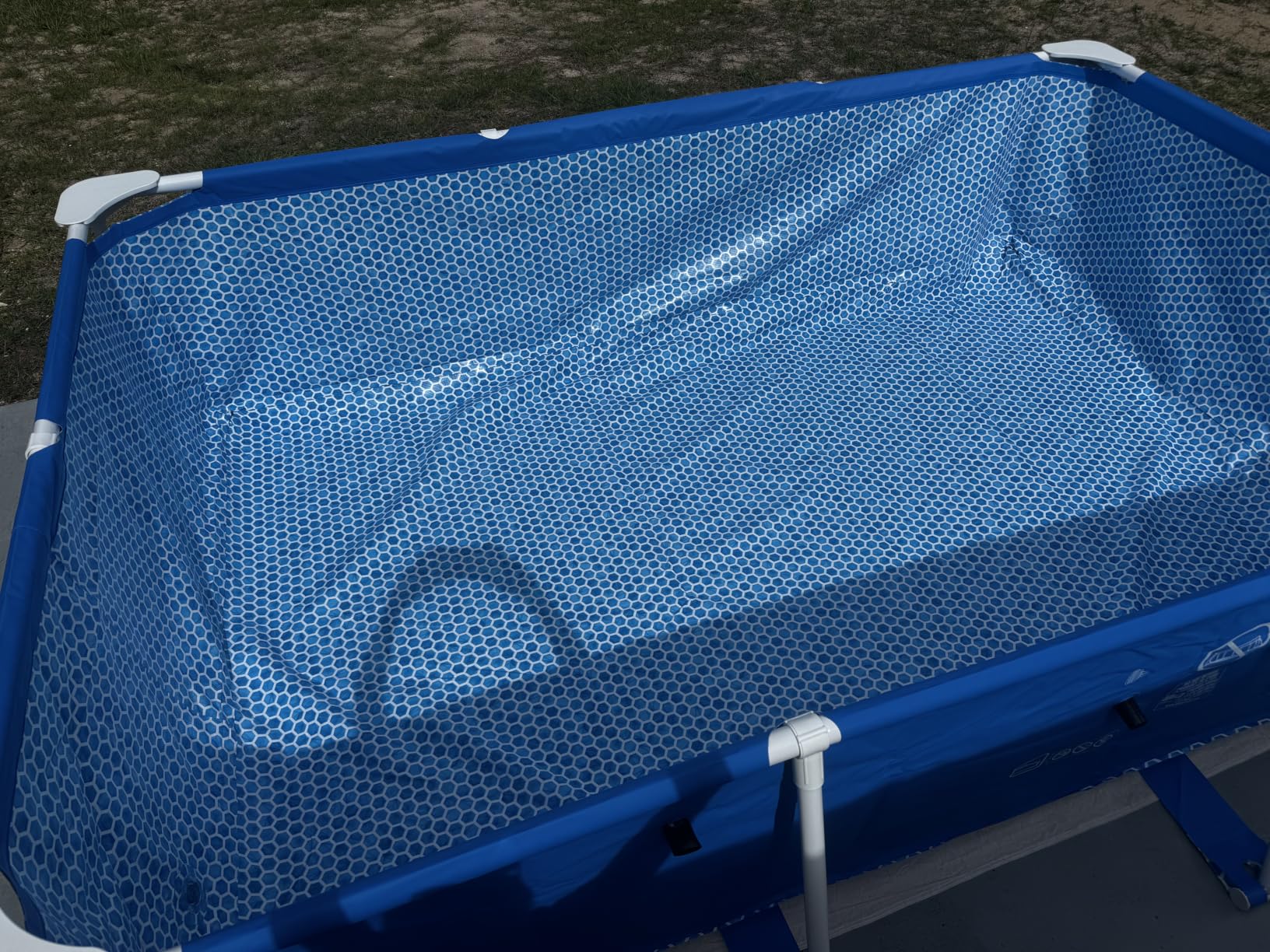 INTEX Metal Frame 14ft 9in x 7ft 3in x 33in Above Ground Swimming Pool | 28273EH - Pool Only (Pump Not Included) customer photo 2