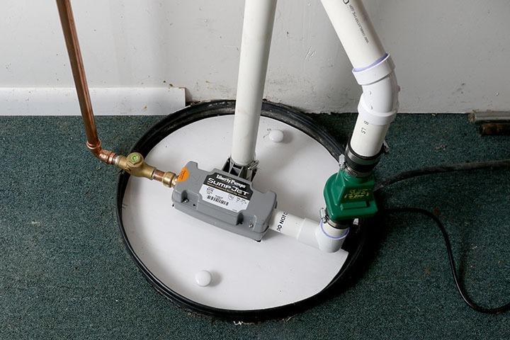 SumpJet® Water Powered Backup Emergency Sump Pump customer photo 2