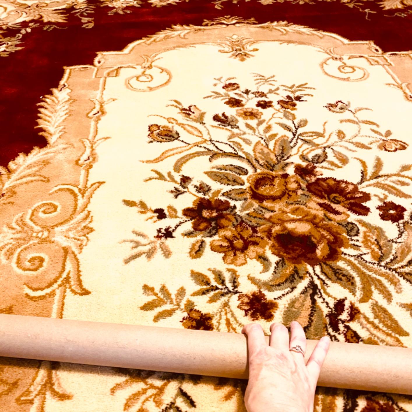 Slip-Stop Magic Stop Rug on Carpet Non-Slip Rug Pad for Area Rugs and Runner Rugs, USA-Made Rug Gripper for Carpet Over Carpet Keeps Rugs in Place On Carpet, 4' x 6' customer photo 1