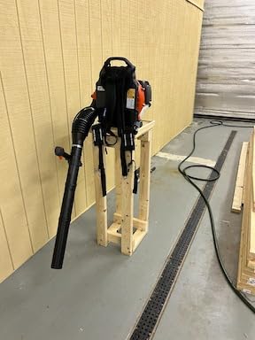 Husqvarna 350BT Gas Leaf Blower, 50.2-cc 2.1-HP 2-Cycle Backpack Leaf Blower with 692-CFM, 180-MPH, 21-N Powerful Clearing Performance and Ergonomic Harness System, Gifts for dad customer photo 2