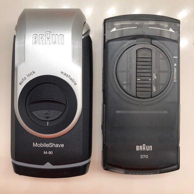 Braun Electric Razor for Men, M90 Mobile Electric Shaver, Precision Trimmer, Washable customer photo 2