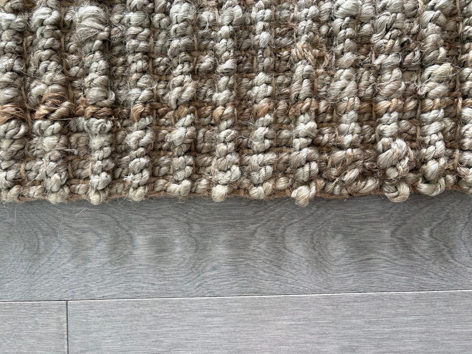 SAFAVIEH Area Rug 8x10 - Natural Fiber Collection - Large - Natural Brown, Handmade Jute, Farmhouse Style, Chunky Textured Thick Pile (NF447A) customer photo 1