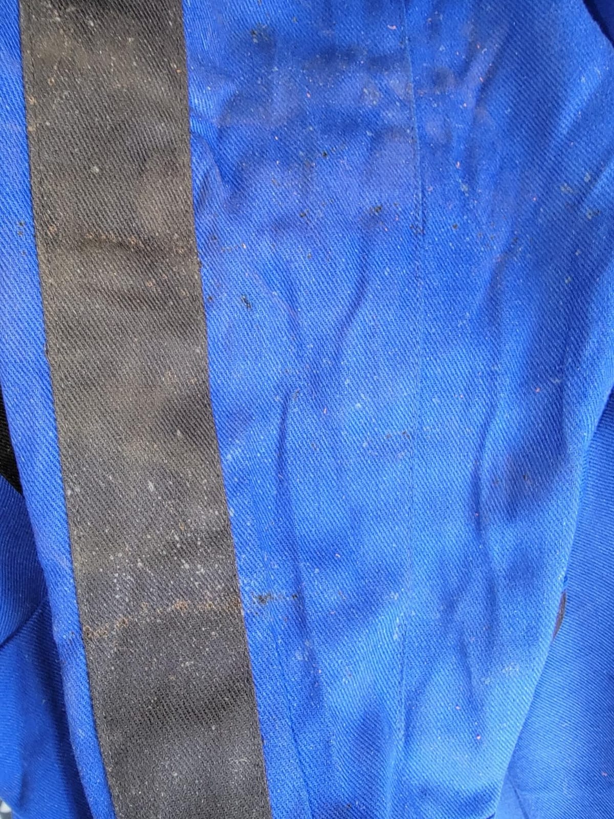 Revco Black Stallion (BXRB9C) BSX 9 oz Contoured Flame-Resistant Cotton Welding Jacket, Welder's Collar, Dual Scribe Pockets, Leather-Reinforced Snaps, X-Large, Royal Blue customer photo 2