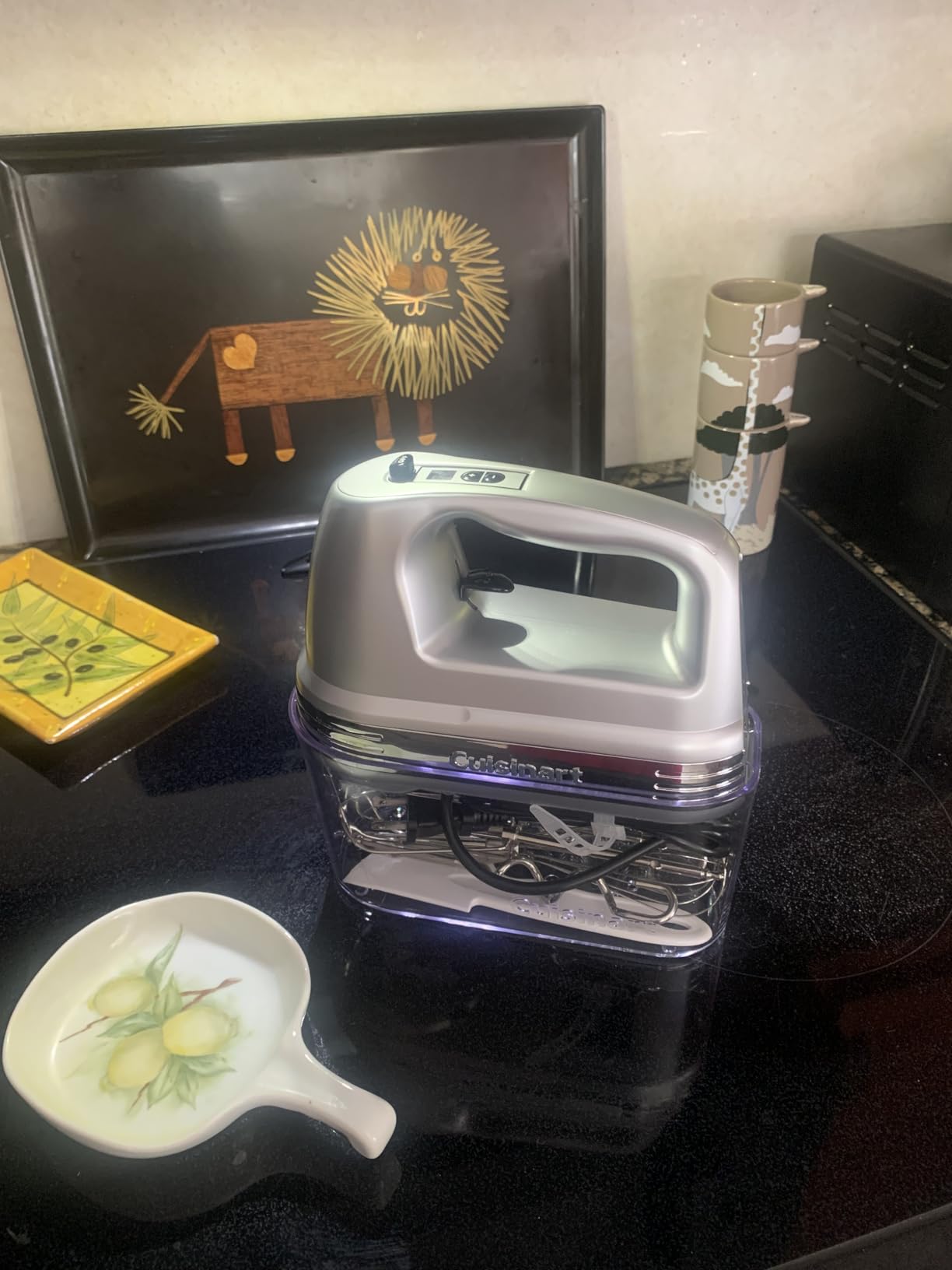 Cuisinart Electric Hand Mixer, 9 Speeds, Extra Long Beaters, 220W | 200W mixer electric handheld design with adjustable speed settings, dishwasher-safe beaters & a beater-eject lever, HM-90BCS customer photo 1