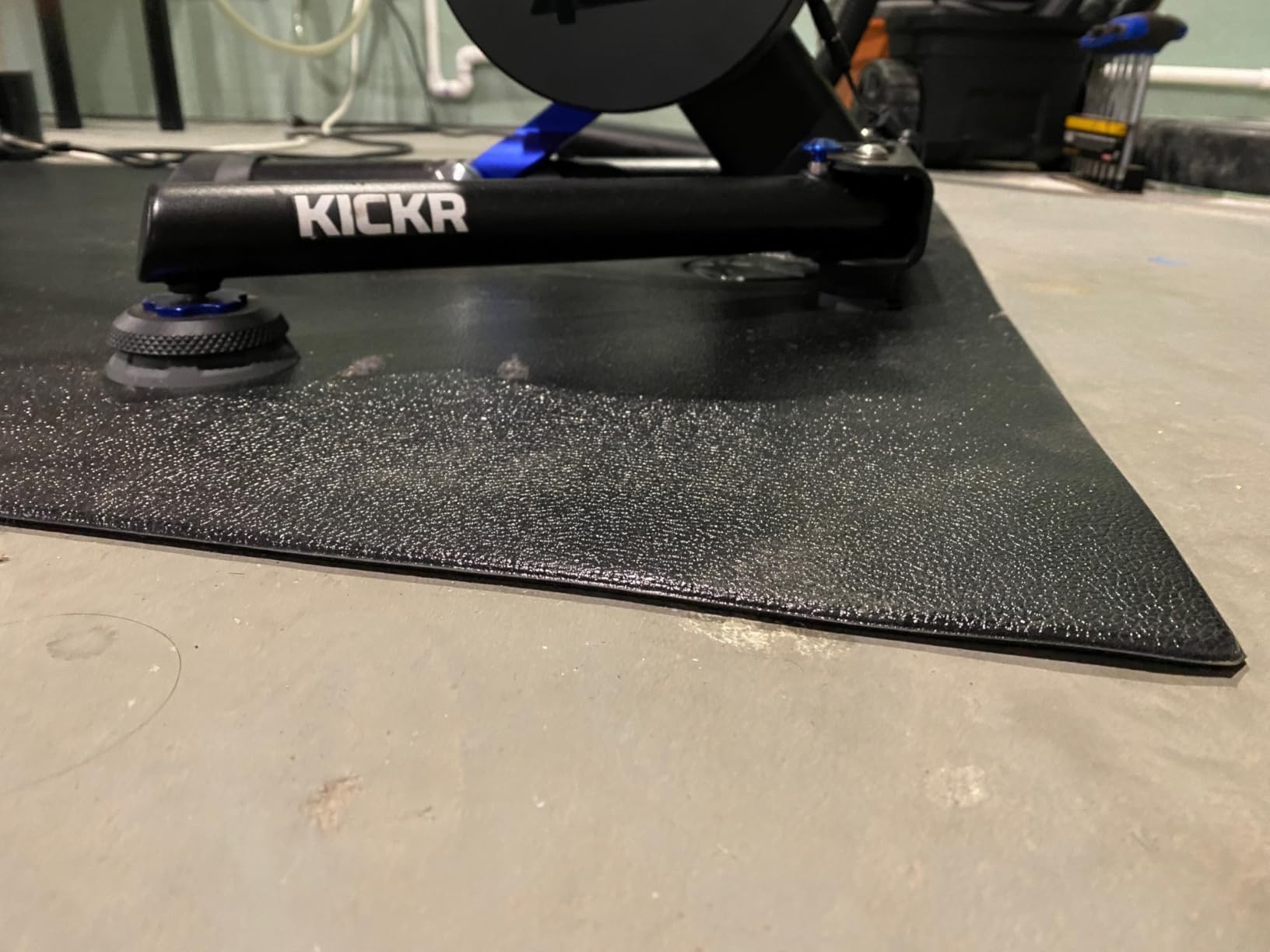 Marcy Fitness Equipment Mat and Floor Protector Compatible for Treadmills, Elliptical, Exercise Bikes, Stationary Cycles and Accessories customer photo 2