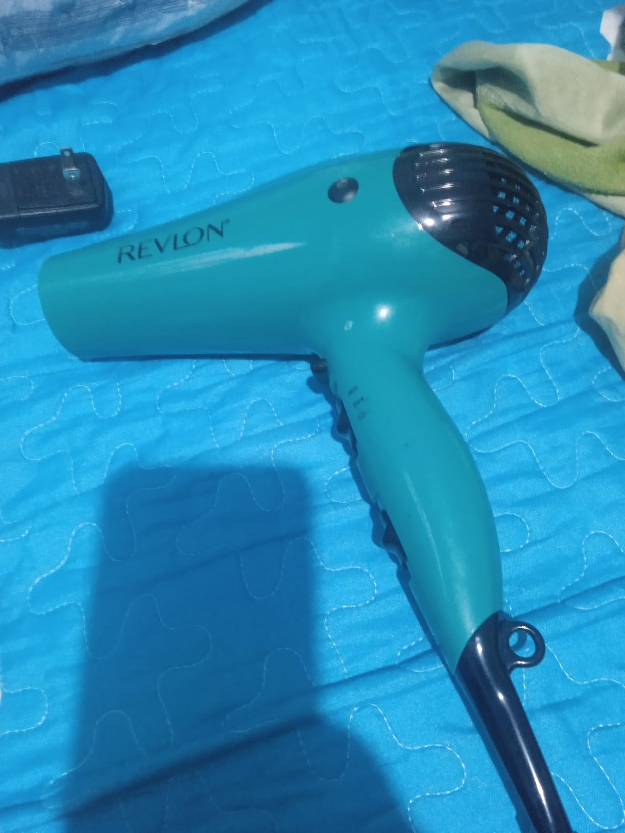 Revlon Volume Booster Hair Dryer | 1875W for Voluminous Lift and Body, (Green) customer photo 1