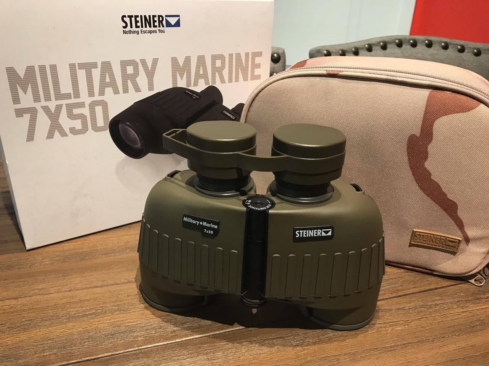 Steiner Military-Marine 8x30 Binoculars – Professional Grade High-Contrast Optics with Sports-Auto-Focus, Floating Prism Shock Absorption, and Heritage Warranty customer photo 1