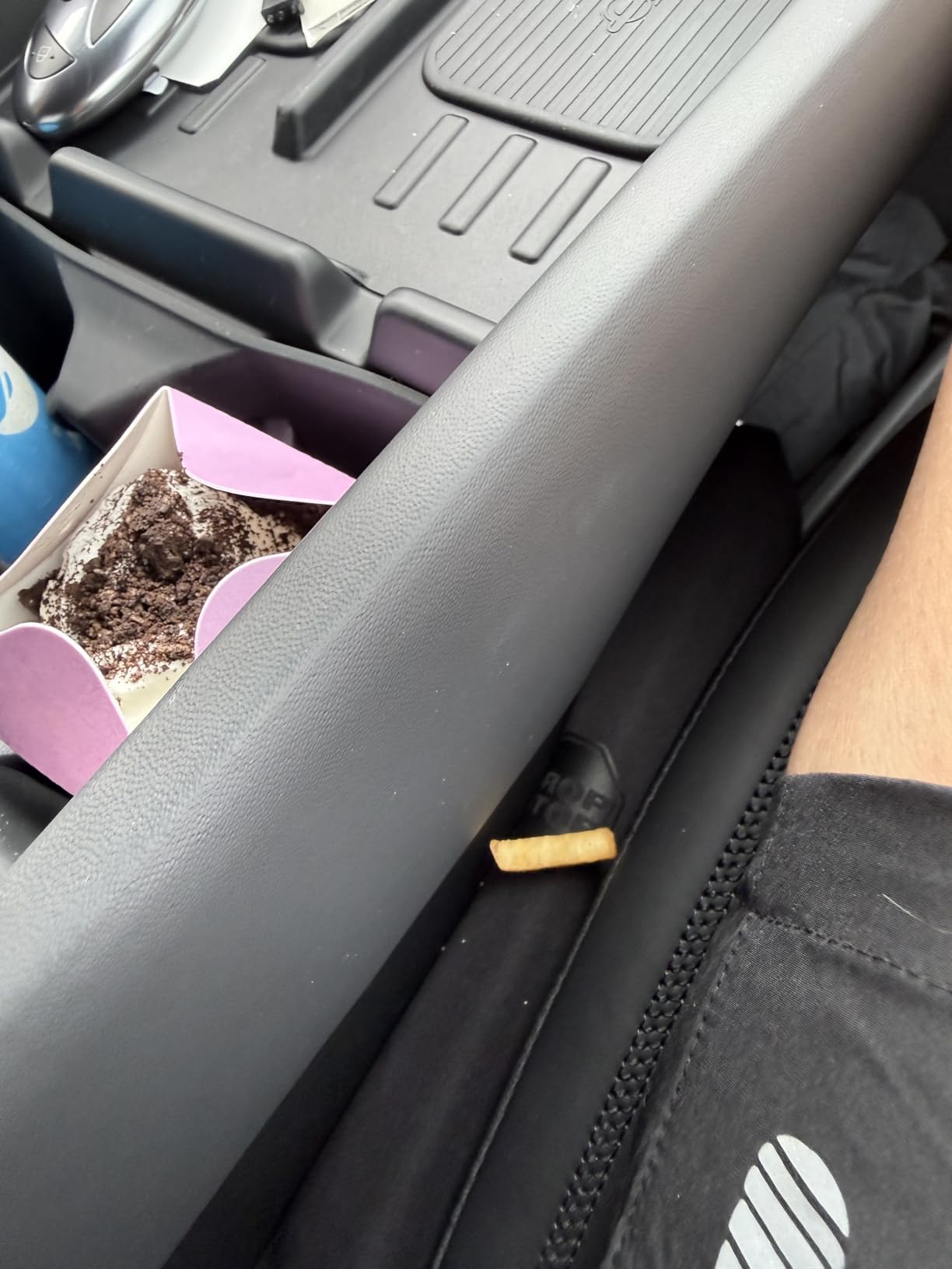 Drop Stop - 2 Original Car Seat Gap Fillers (Shark Tank) + Dash Pad + Light | Car Accessories, Between Seats Console Organizer, Patented, As Seen On Shark Tank customer photo 1