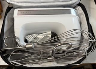 KitchenAid 7 Speed Hand Mixer, KHM7210, Empire Red | 7 Speeds, Pro whisk attachment, Stainless Steel Turbo Beater II, lockable swivel cord, Dishwasher-safe accessories customer photo 1