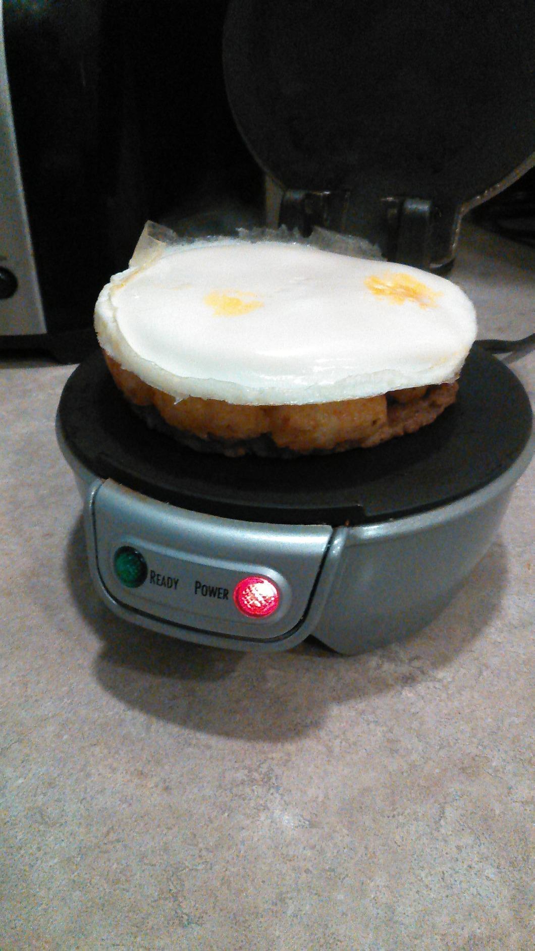 Hamilton Beach Breakfast Sandwich Maker with Egg Cooker Ring customer photo 2