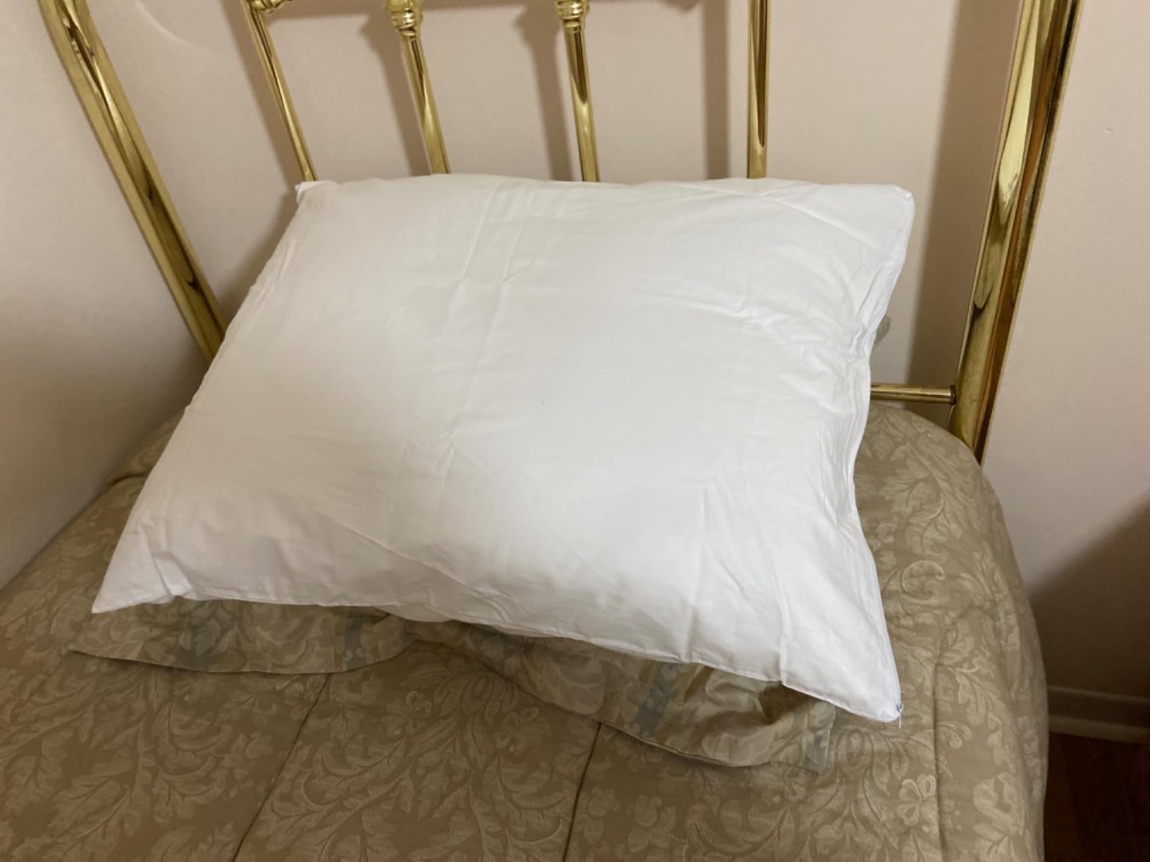 CirclesHome Pillow Protectors 2 Pack Queen Zippered - 100% Cotton Breathable Pillowcases - Protects Pillows from Dirt, Dust and Debri (Queen- Set of 2 - 20x30) customer photo 1