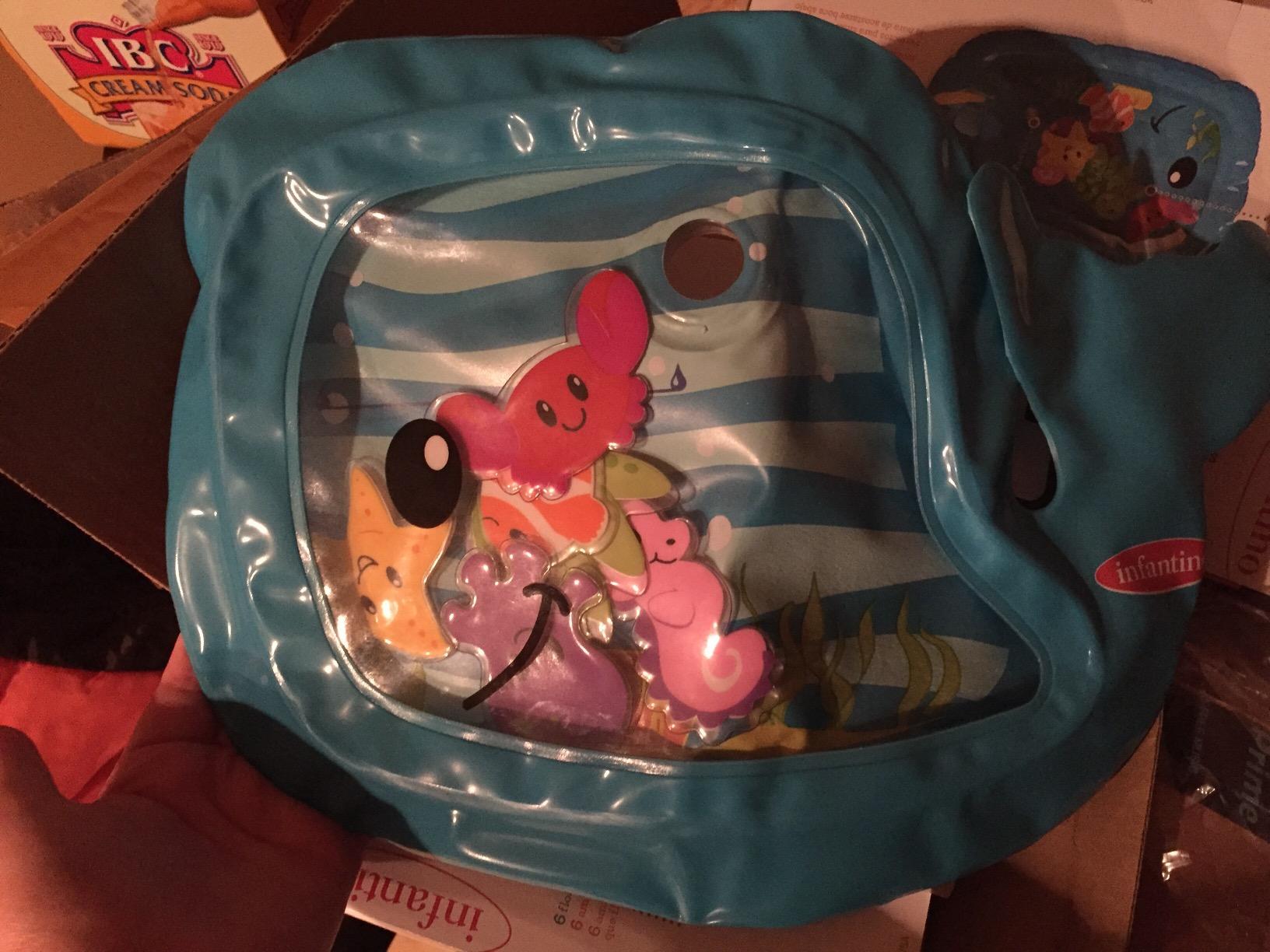 Infantino Jumbo Pat & Play Water Mat Sea Theme, 3+ Months customer photo 1