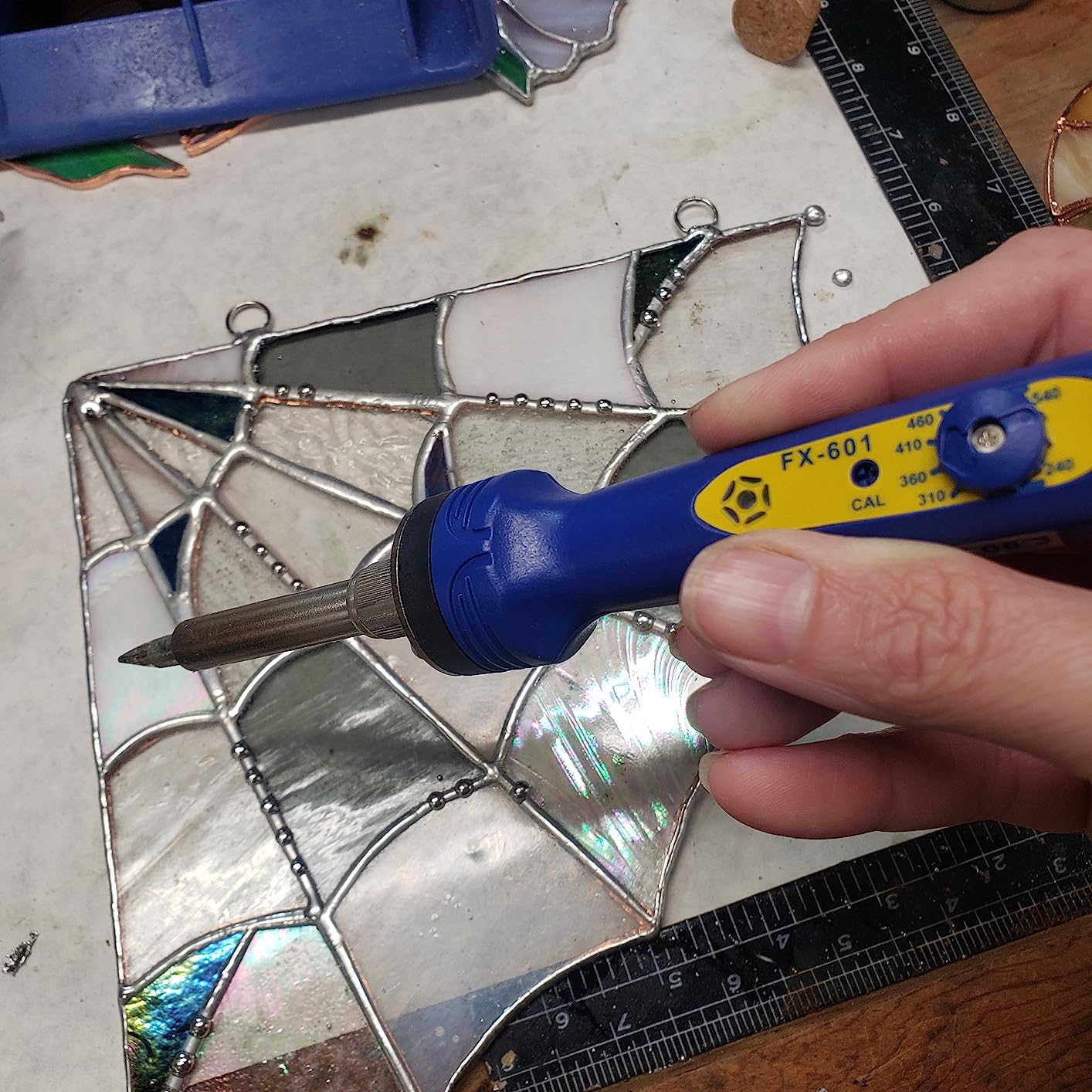 Hakko FX601-02 Adjustable Temperature Controlled Soldering Iron, 67 Watts customer photo 1