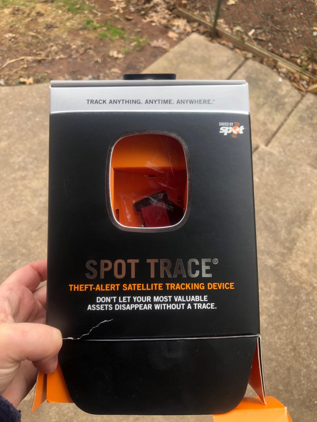 SPOT Trace Satellite Tracking Device customer photo 1