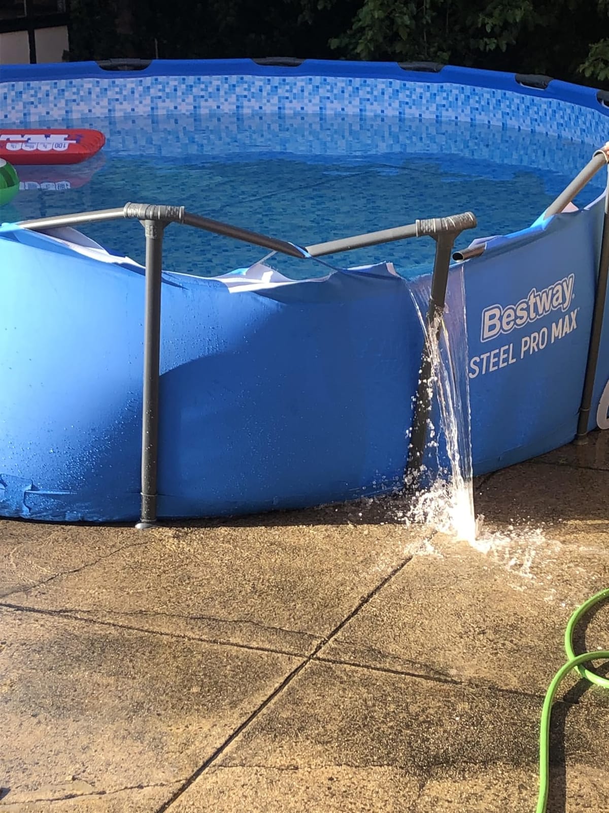 Bestway Steel Pro MAX 15’ x 48 Above Ground Swimming Pool, Pool Only, Blue customer photo 1