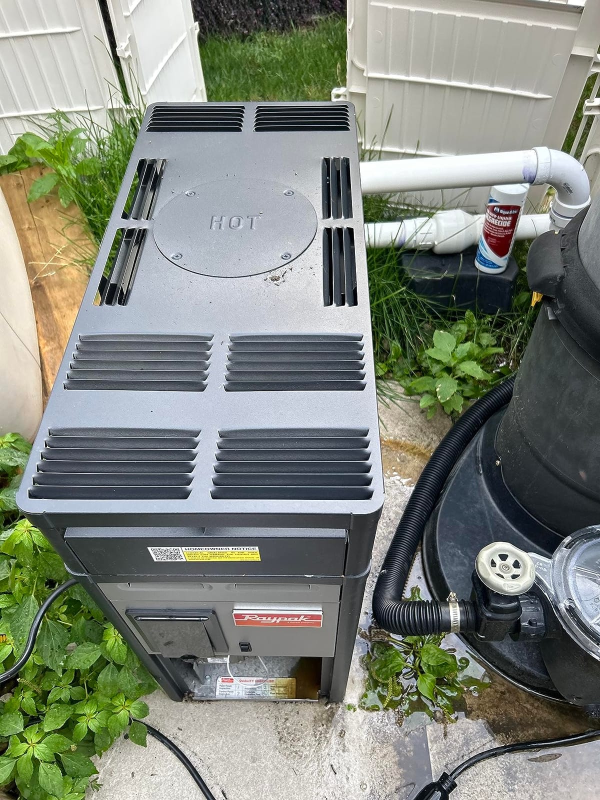 Raypak 014784 PR156AENC 150000 BTU Natural Gas Heater customer photo 2