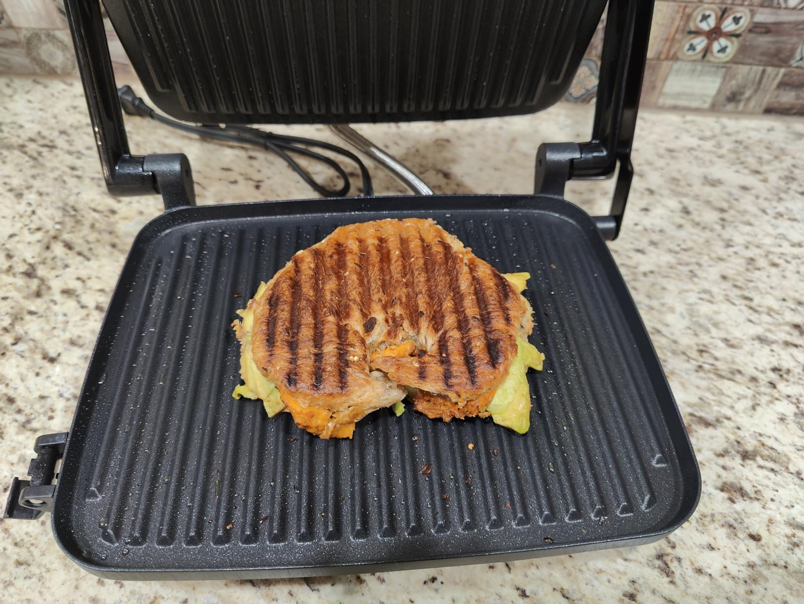 Hamilton Beach Panini Press, Sandwich Maker & Electric Indoor Grill customer photo 2