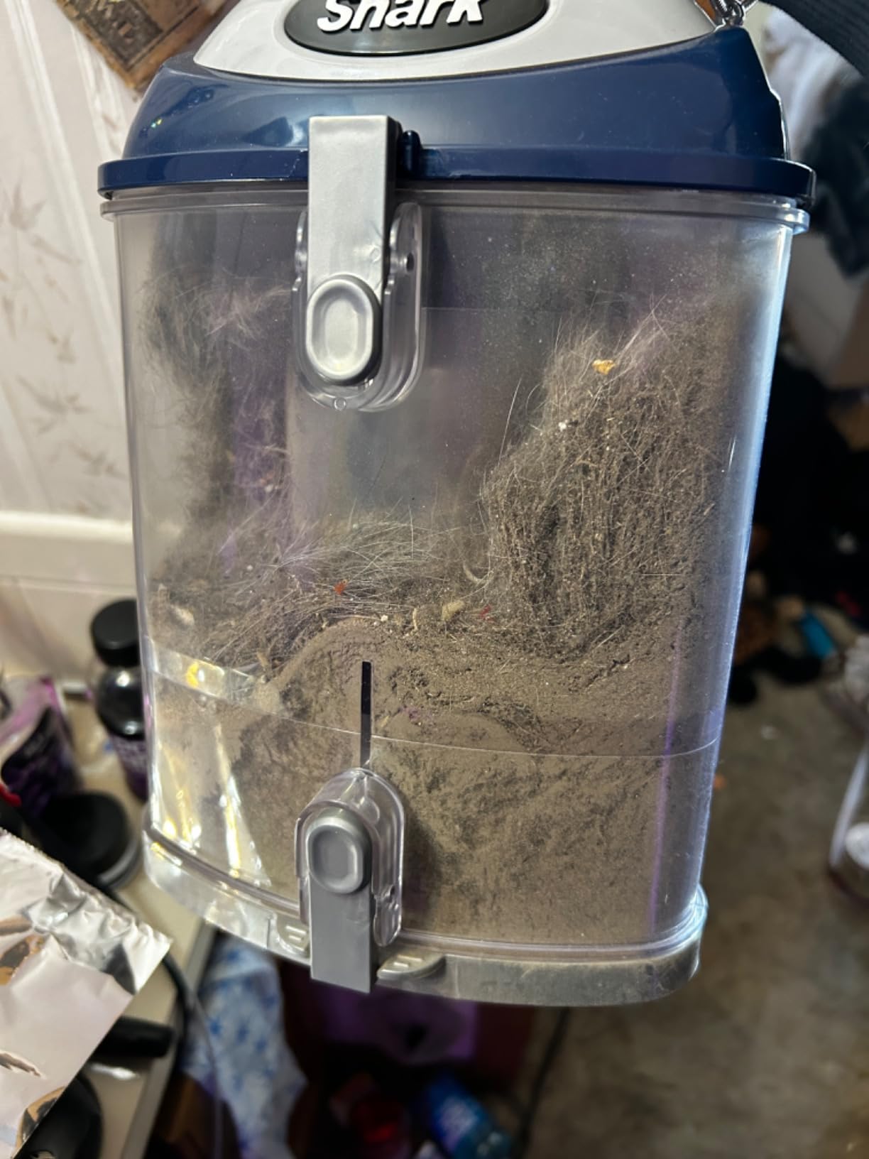 Shark Navigator Lift-Away Vacuum, HEPA, Carpet and Pet Hair, Blue, NV360 customer photo 1