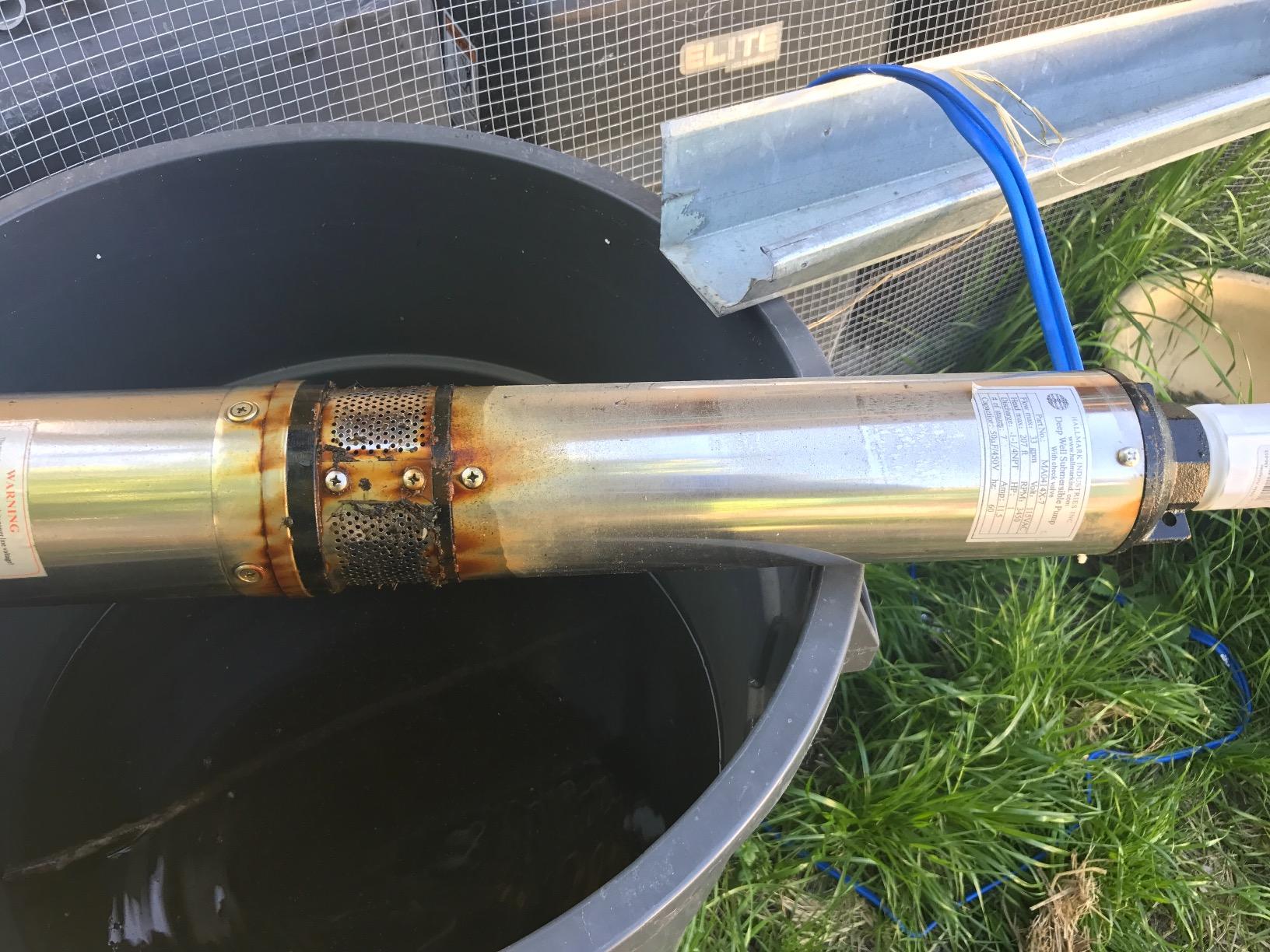 Hallmark Industries MA0414X-7 Deep Well Submersible Pump, 1HP, 110V 60HZ, 33 Gpm, Stainless Steel, Long Life customer photo 2